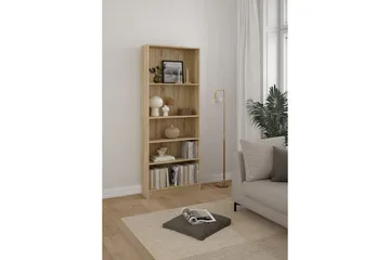 Trysil Bogreol 79 cm i Eg - Beige - Opbevaring - Hylder & Reoler - Bogreol