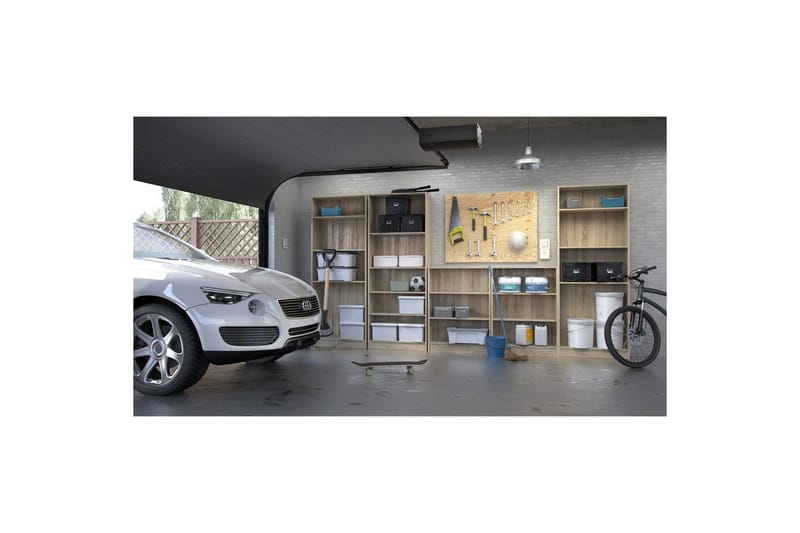Trysil Bogreol 79 cm i Eg - Beige - Opbevaring - Hylder & Reoler - Bogreol