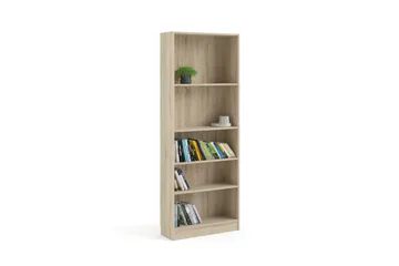 Trysil Bogreol 79 cm i Eg - Beige - Opbevaring - Hylder & Reoler - Bogreol
