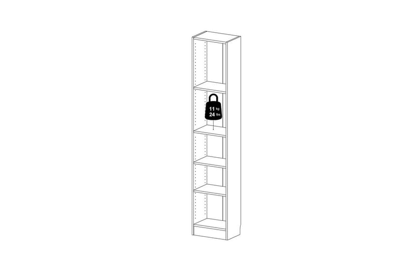 Trysil hylde 40,6x26,75 cm - Egstruktur - Opbevaring - Hylder & Reoler - Bogreol