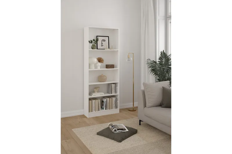 Trysil Reol 79 cm - Hvid - Opbevaring - Hylder & Reoler - Bogreol