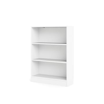 Trysil Reol 79 cm med 2 Hylder i Malet Træ - Hvid - Opbevaring - Hylder & Reoler - Bogreol