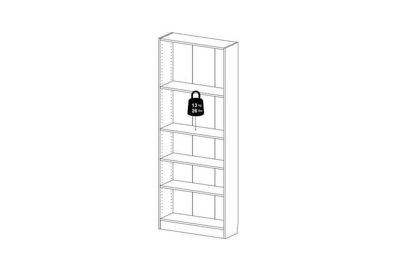 Trysil Reol 79 cm - Natur - Opbevaring - Hylder & Reoler - Bogreol