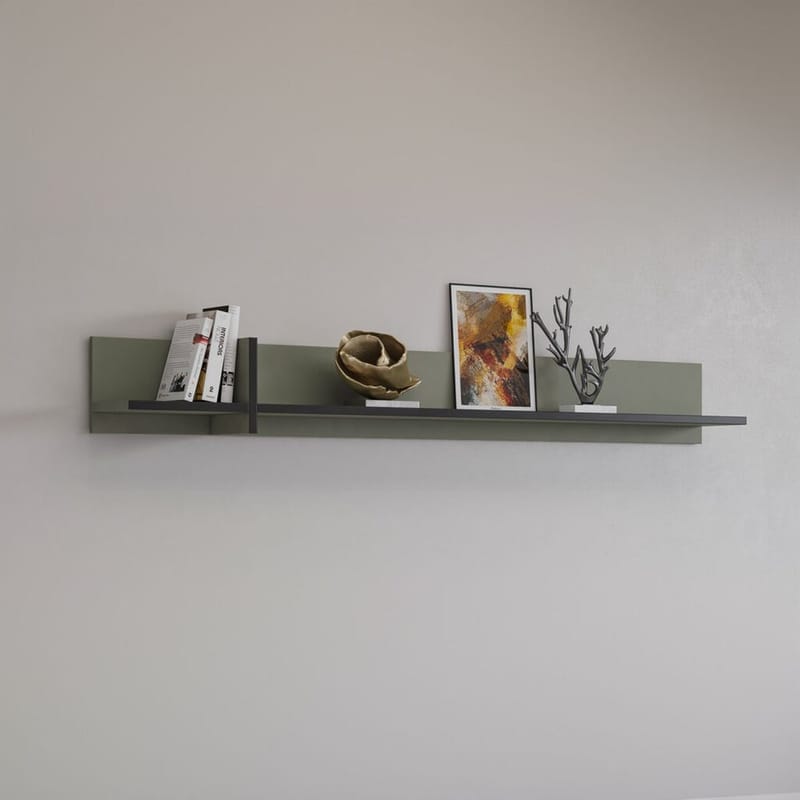 Væghylde Cross - Grøn - Opbevaring - Hylder & Reoler - Væghylde & vægreol