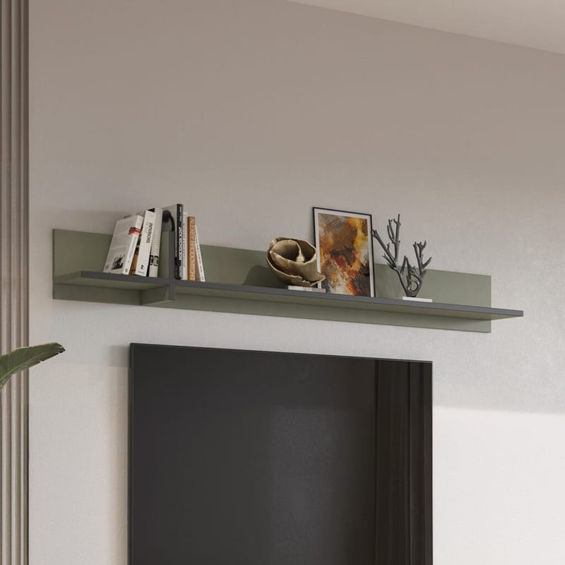 Væghylde Cross - Grøn - Opbevaring - Hylder & Reoler - Væghylde & vægreol