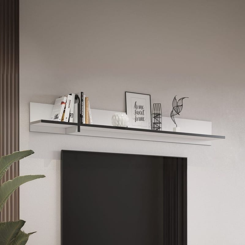 Væghylde Cross - Hvid - Opbevaring - Hylder & Reoler - Væghylde & vægreol