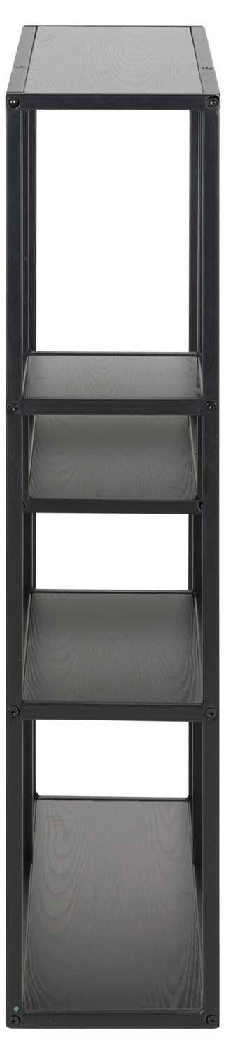 Væghylde HOME4YOU Seaford 75x20x91 cm Sort - sort - Opbevaring - Hylder & Reoler - Væghylde & vægreol