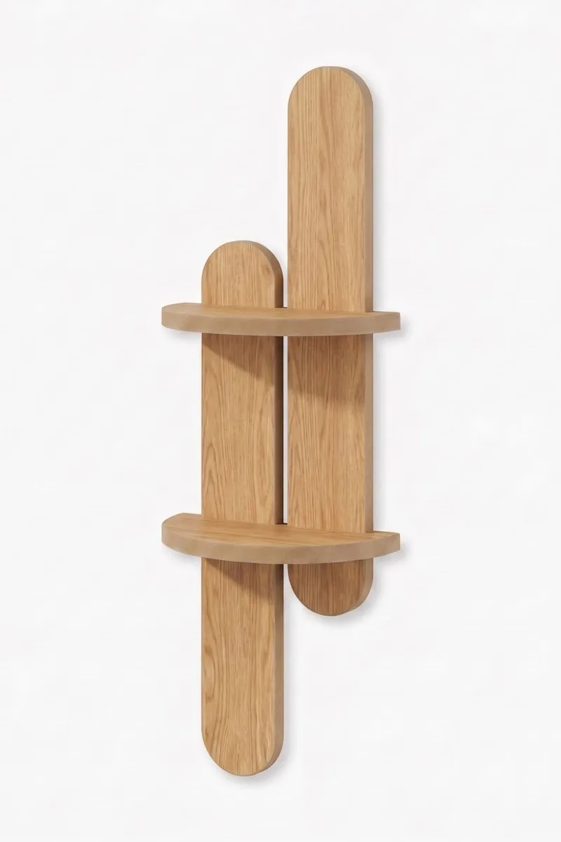 Væghylde Homitis Armona Wall IV (26 x 80 x 13 cm) Eg, undefined
