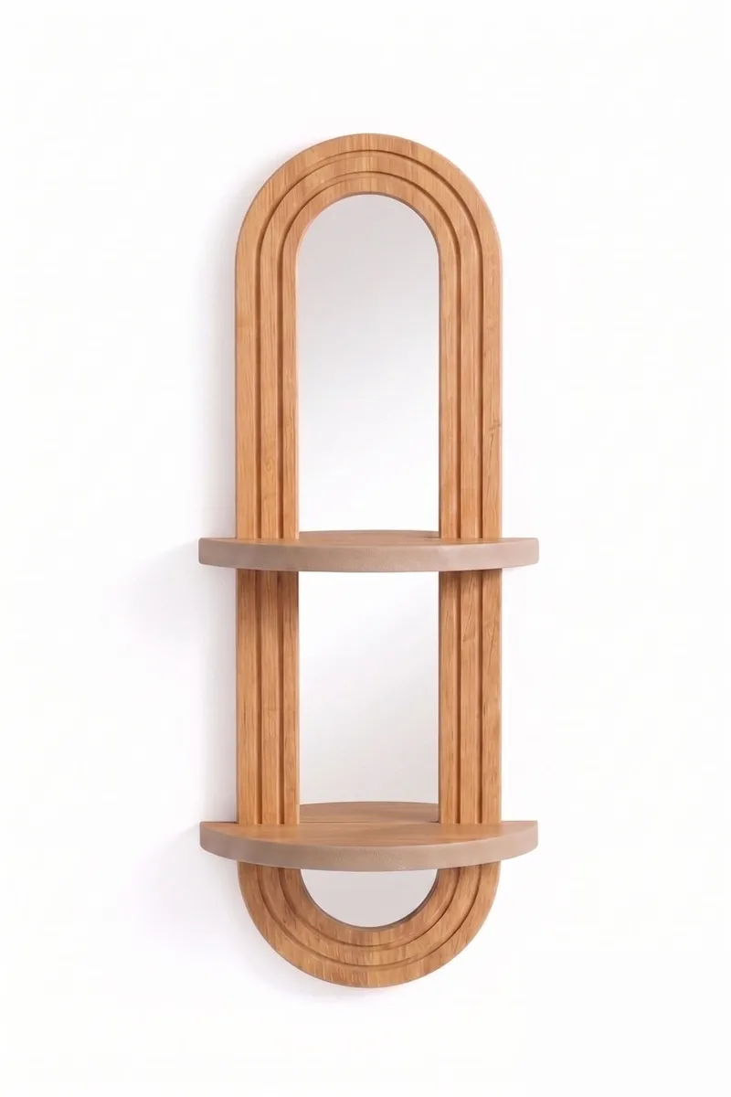 Væghylde Homitis Armona Wall VI (26 x 80 x 13 cm) Eg, undefined