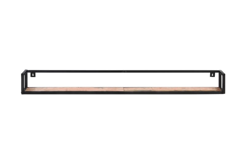 Væghylder 2 Stk. 160 cm massivt Genbrugstræ - Opbevaring - Hylder & Reoler - Væghylde & vægreol