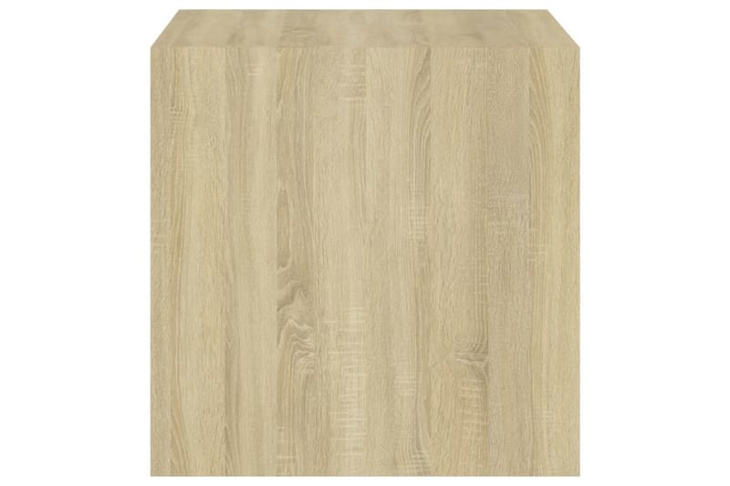 vægskab 37x37x37cm spånplade sonoma-eg - Brun - Opbevaring - Hylder & Reoler - Væghylde & vægreol
