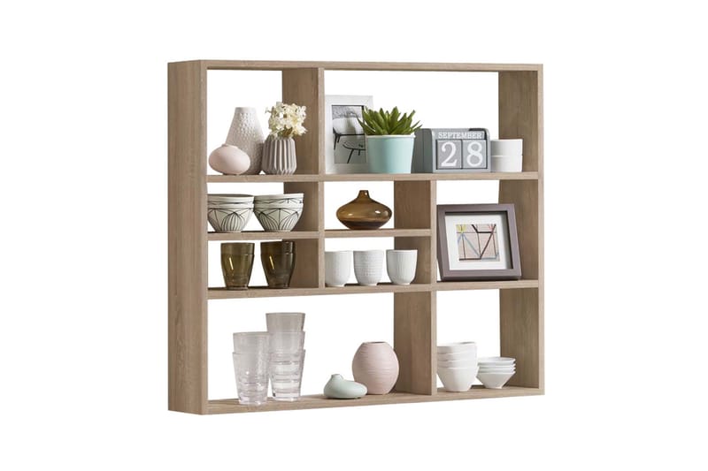 Amarant Væghylde 90 cm, Eg