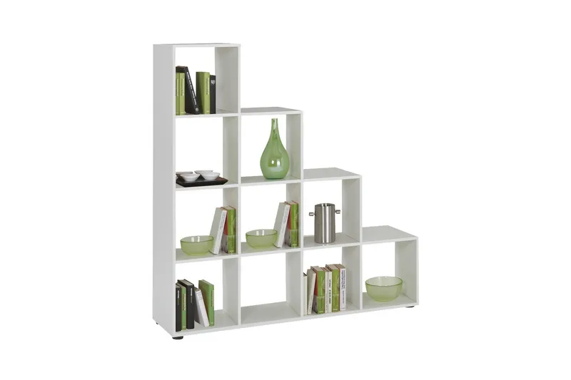 Arnim Reol 139 cm Trappetrin, Hvid