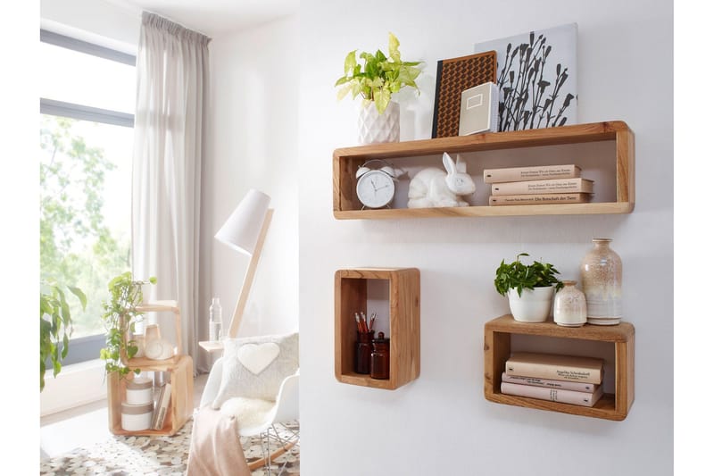 Brinius Væghylde 3-pakning - Træ / natur - Opbevaring - Hylder & Reoler - Væghylde & vægreol