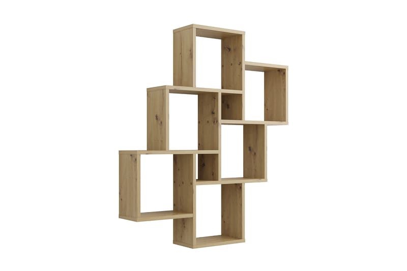 Brishana Væghylde 81 cm - Brun - Opbevaring - Hylder & Reoler - Væghylde & vægreol