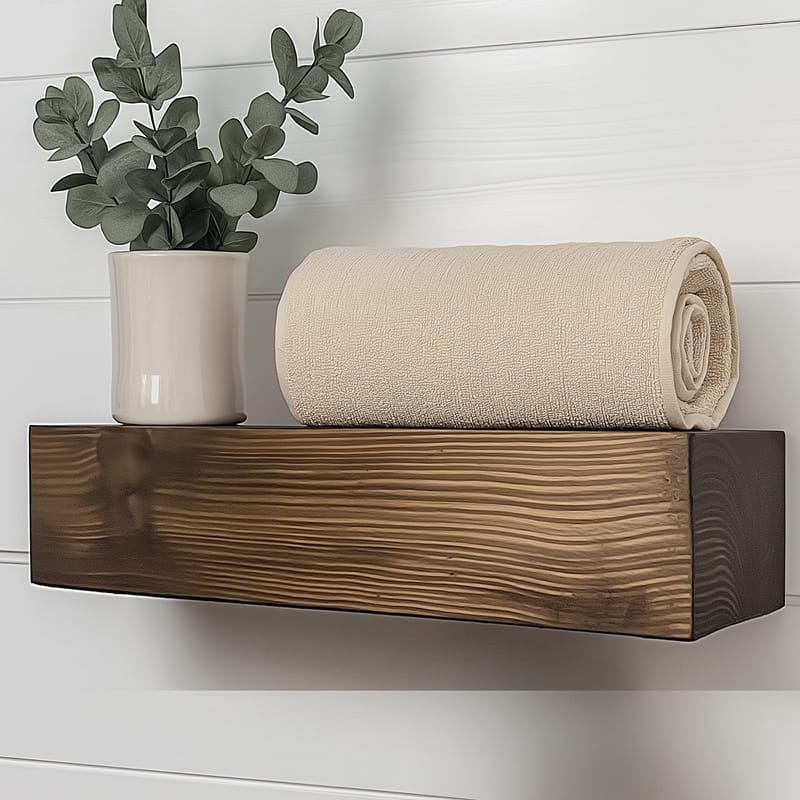 Decorative Wooden Wall Shelf Hanah Home - Opbevaring - Hylder & Reoler - Væghylde & vægreol