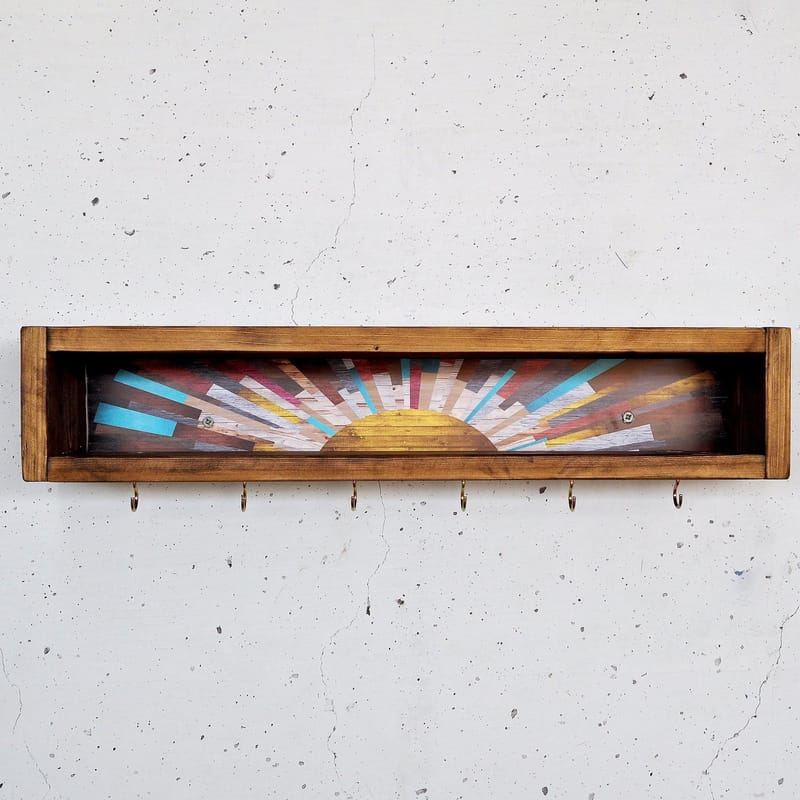 Decorative Wooden Wall Shelf Hanah Home - Opbevaring - Hylder & Reoler - Væghylde & vægreol