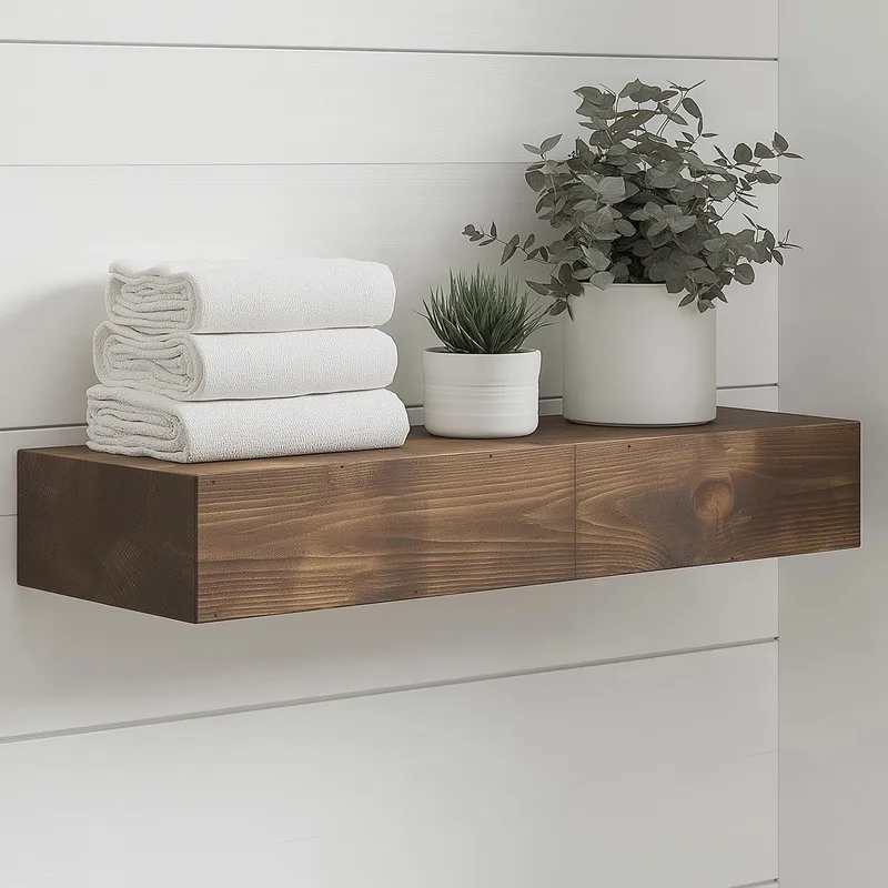 Decorative Wooden Wall Shelf Hanah Home, undefined