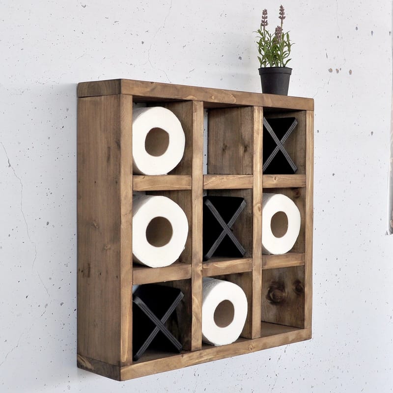 Decorative Wooden Wall Shelf Hanah Home - Opbevaring - Hylder & Reoler - Væghylde & vægreol