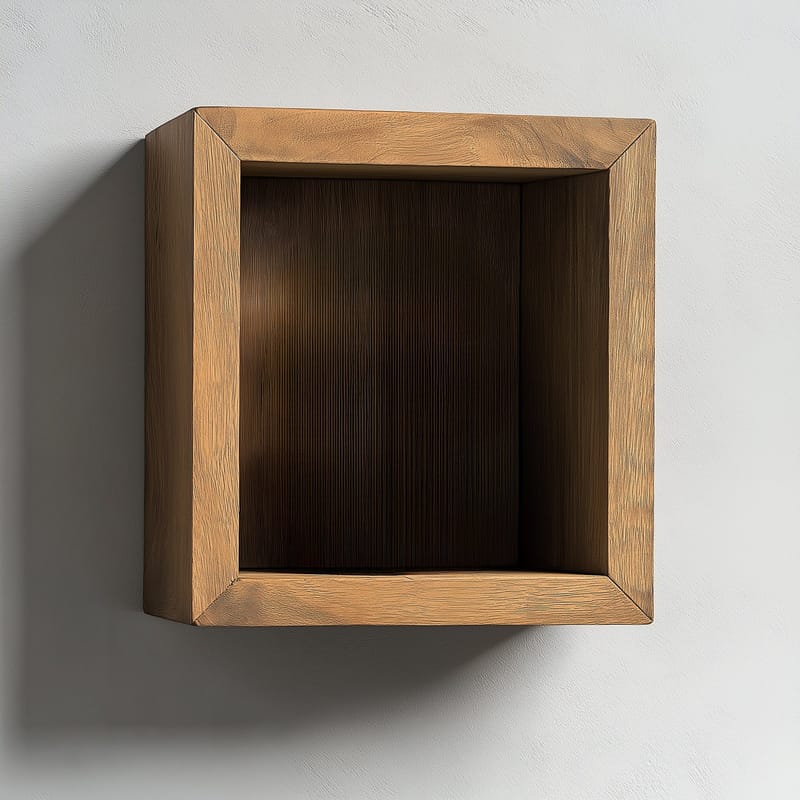 Decorative Wooden Wall Shelf Hanah Home - Opbevaring - Hylder & Reoler - Væghylde & vægreol