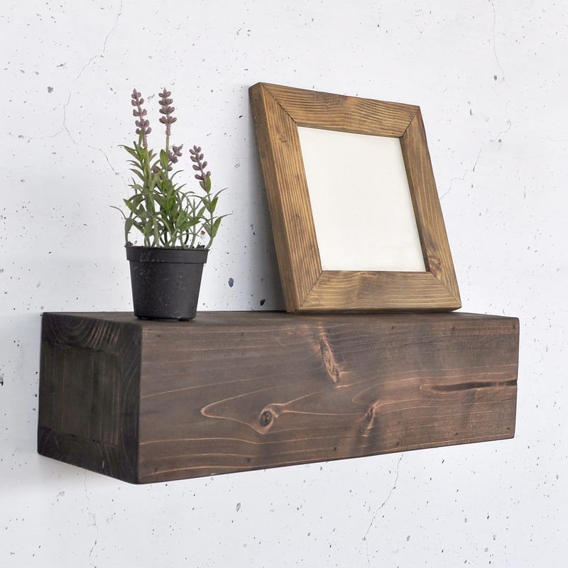 Decorative Wooden Wall Shelf Hanah Home - Opbevaring - Hylder & Reoler - Væghylde & vægreol