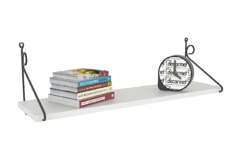 Decormet væghylde - Hvid - Opbevaring - Hylder & Reoler - Væghylde & vægreol