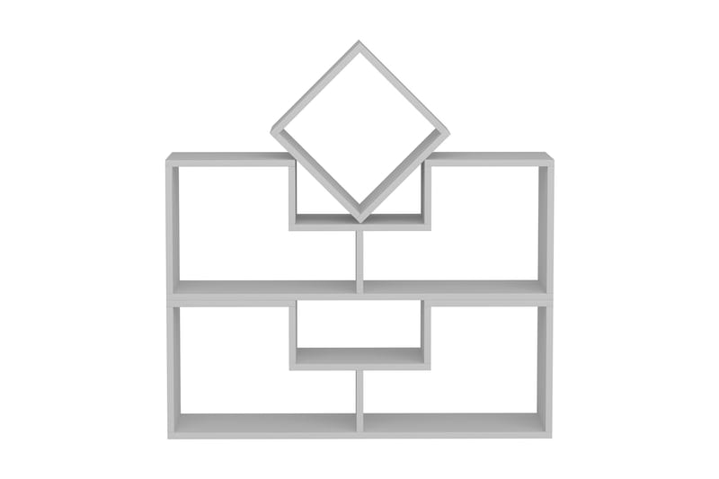 Decorotika bogreol lav - Hvid - Opbevaring - Hylder & Reoler - Væghylde & vægreol