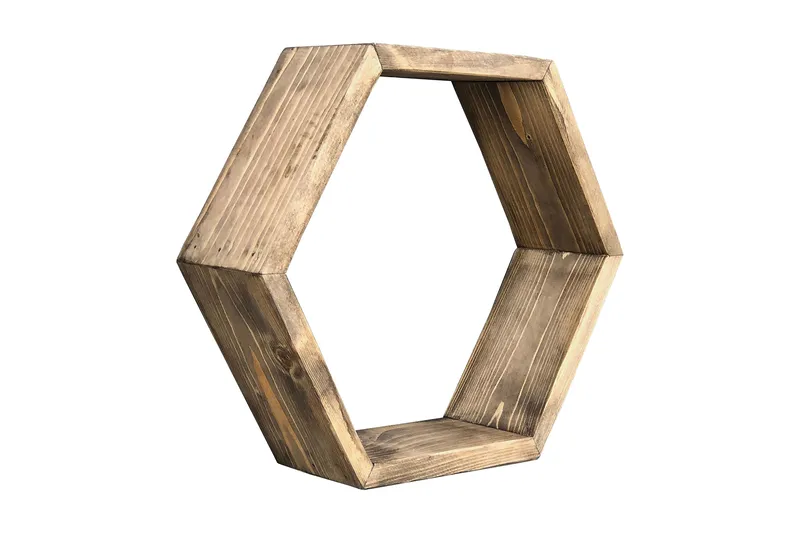 Desgrar Væghylde 40x37 cm, Brun