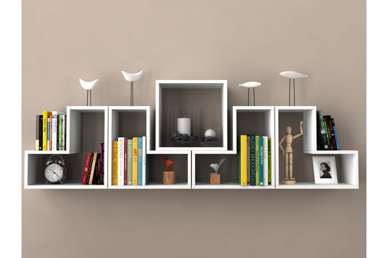 Elegancia Væghylde - Hvid - Opbevaring - Hylder & Reoler - Væghylde & vægreol