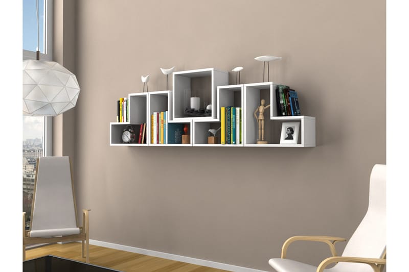 Elegancia Væghylde - Hvid - Opbevaring - Hylder & Reoler - Væghylde & vægreol