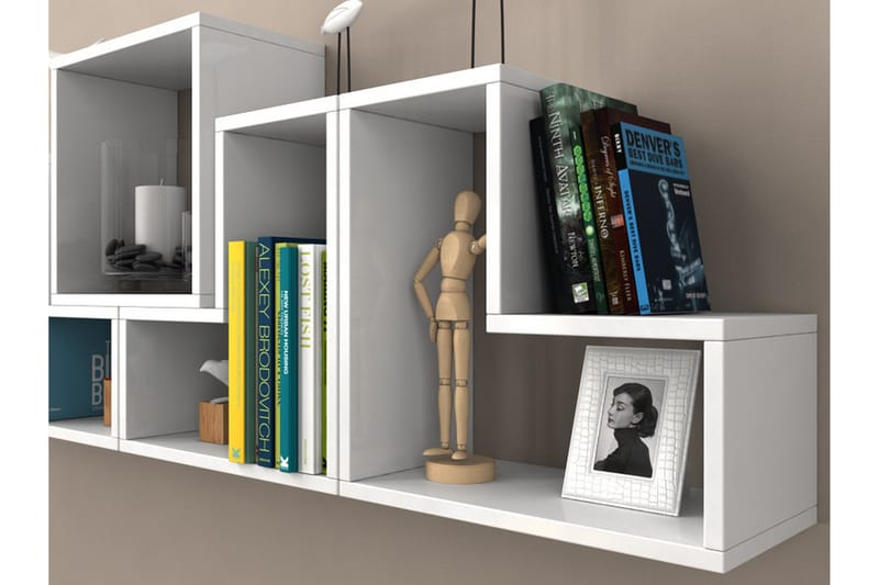 Elegancia Væghylde - Hvid - Opbevaring - Hylder & Reoler - Væghylde & vægreol