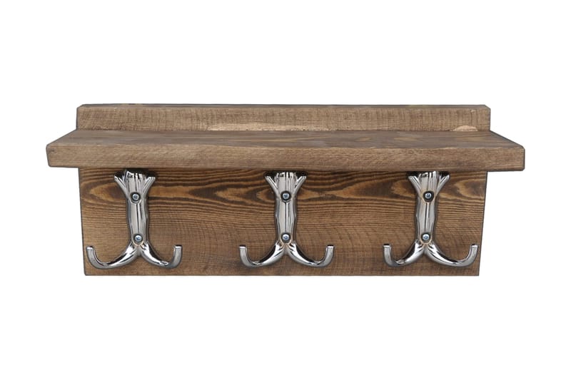 Evila Henger 6 Hooks - Træ - Opbevaring - Tøjopbevaring - Knagerækker - Knager