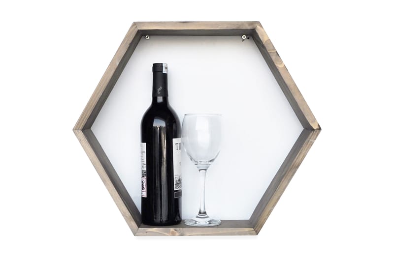 Evila Hexagon hylde - Træ - Opbevaring - Hylder & Reoler - Væghylde & vægreol