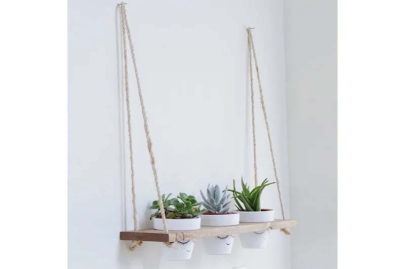 Evila Rep hylde til gryder - Træ - Opbevaring - Hylder & Reoler - Væghylde & vægreol