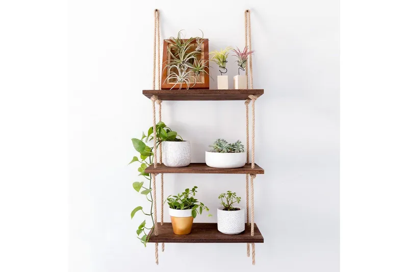 Evila Rephylde Træ - Træ - Opbevaring - Hylder & Reoler - Væghylde & vægreol