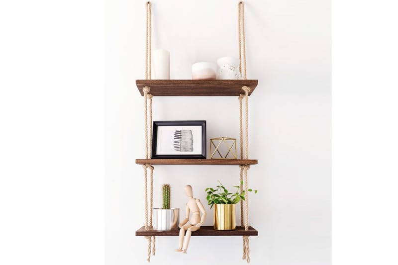 Evila Rephylde Træ - Træ - Opbevaring - Hylder & Reoler - Væghylde & vægreol