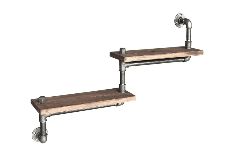 Evila trappetræ / træ, Sort / træ