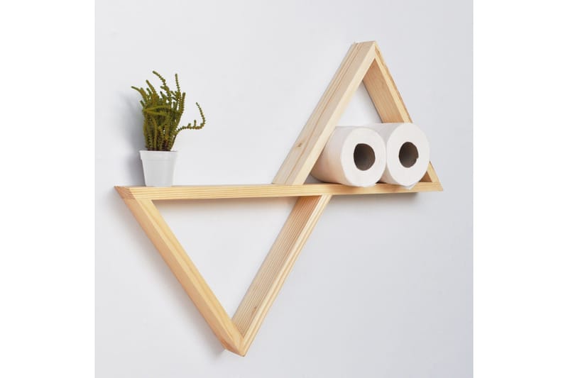 Evila Væghylde trekanter - Pine - Opbevaring - Hylder & Reoler - Væghylde & vægreol