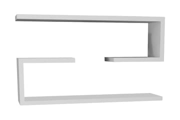 Furny Home Væghylde 60 cm - Hvid - Opbevaring - Hylder & Reoler - Væghylde & vægreol