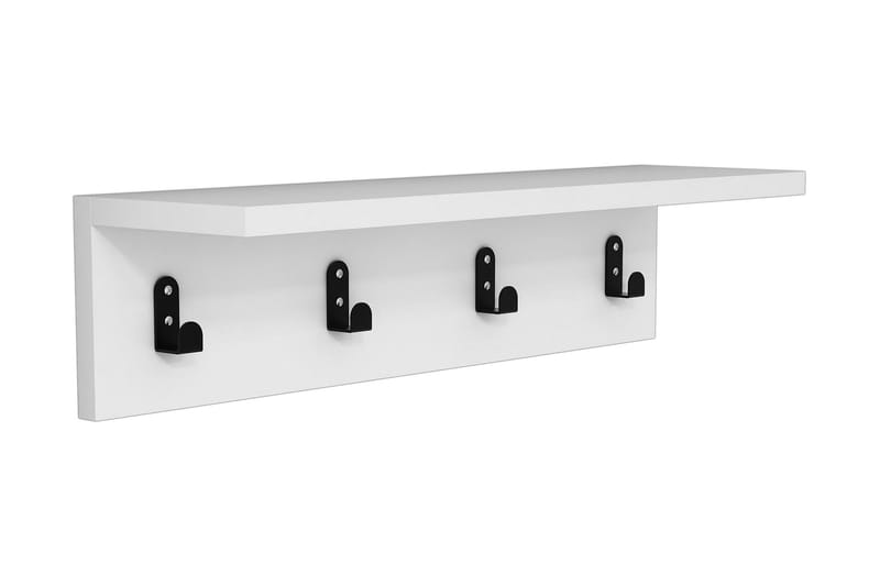 Gersby Væghylde 60 cm, Hvid