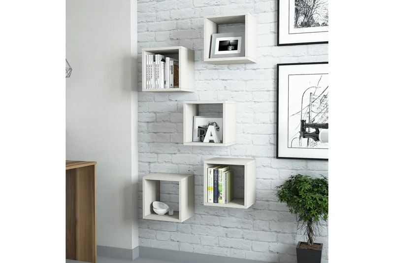 Hovdane Væghylde 30 cm, Brun