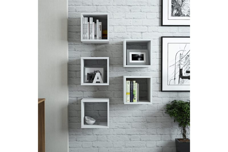 Hovdane Væghylde 30 cm - Hvid - Opbevaring - Hylder & Reoler - Væghylde & vægreol