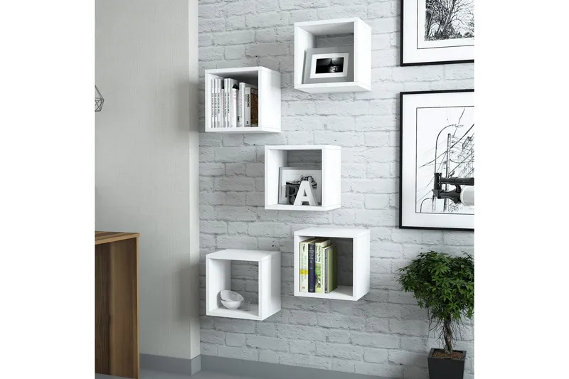 Hovdane Væghylde 30 cm - Hvid - Opbevaring - Hylder & Reoler - Væghylde & vægreol