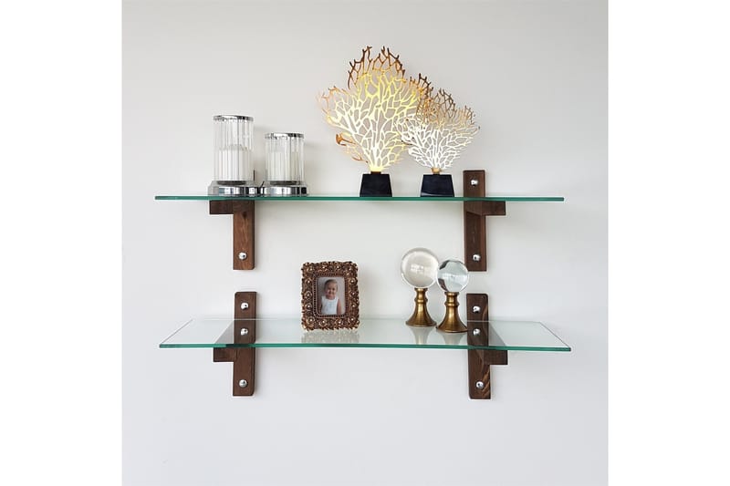 Ilano Væghylde 85 cm - Valnød - Opbevaring - Hylder & Reoler - Væghylde & vægreol