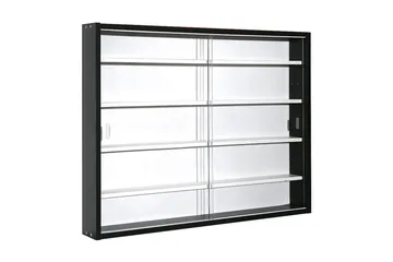 Komori Vægmontre 80 cm - Sort/Hvid - Opbevaring - Hylder & Reoler - Væghylde & vægreol