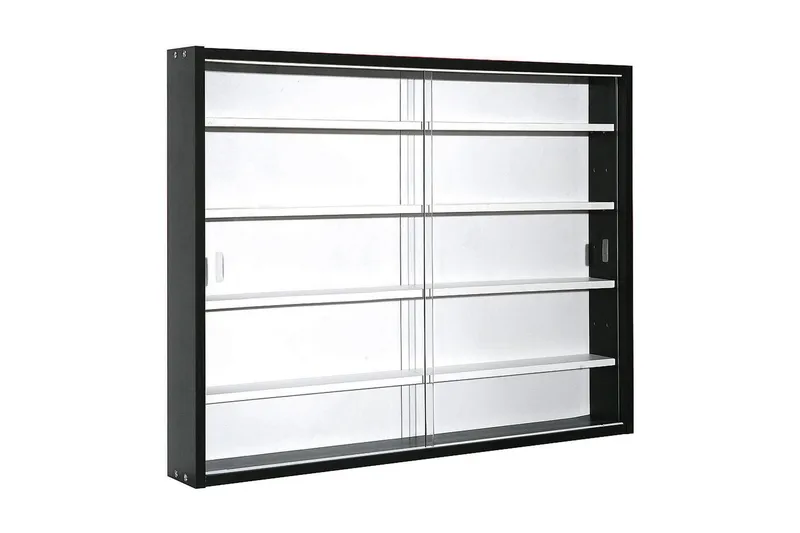 Komori Vægmontre 80 cm - Sort/Hvid - Opbevaring - Hylder & Reoler - Væghylde & vægreol