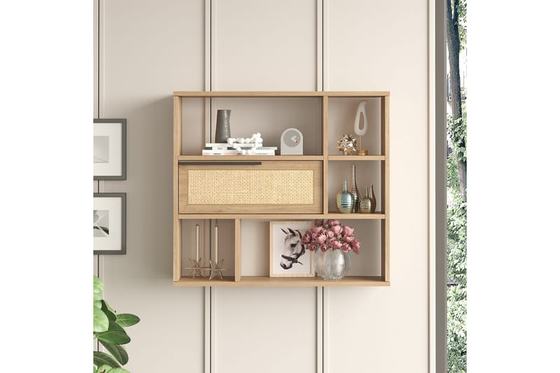 Liyakat Væghylde 90,1 cm - Oak - Opbevaring - Hylder & Reoler - Væghylde & vægreol