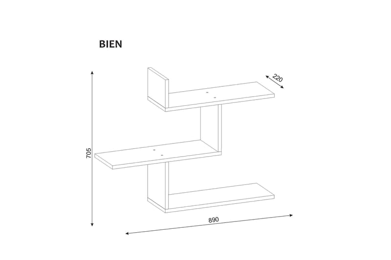 Louvrall væghylde - Træ - Opbevaring - Hylder & Reoler - Væghylde & vægreol