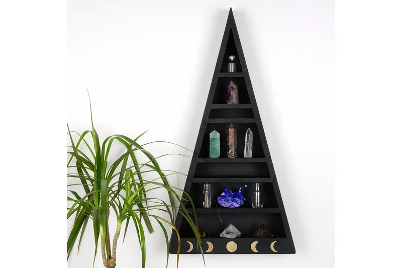 Masatane Væghylde 26 cm, Sort