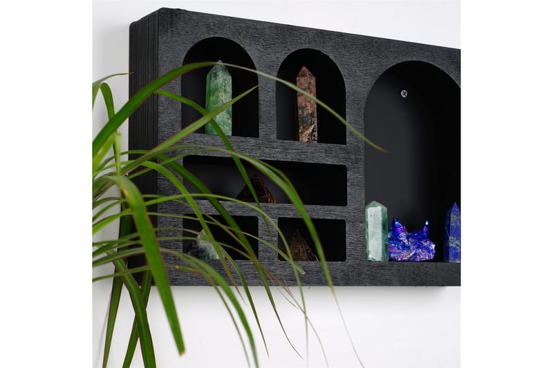 Masatane Væghylde 35 cm - Sort - Opbevaring - Hylder & Reoler - Væghylde & vægreol